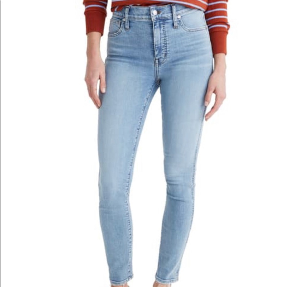 Madewell High Rise Skinny Jeans